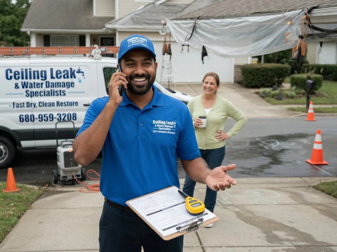 Ceiling Leak Cleanup Three Bridges, NJ FAQs